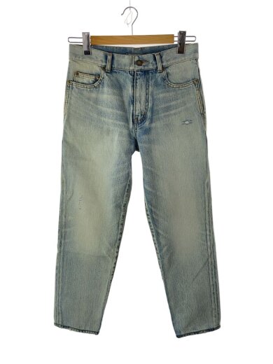 商品画像：ダメージウォッシュ加工デニ/28/コットン/IDG/無地/644678 Y372Z/21AW 1