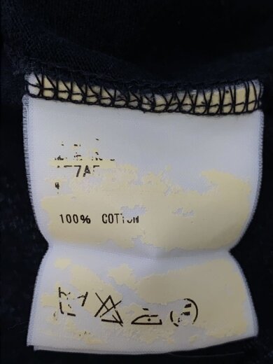 商品画像：7分袖カットソー/M/--/BLK/チェック/スパイダーチェックラグランTシャツ 4