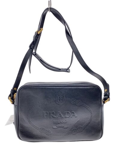 商品画像：Leather Shoulder Bag Black/ショルダーバッグ/レザー/BLK/1BH089 1