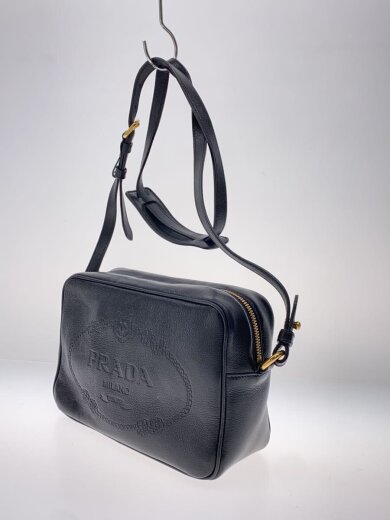 商品画像：Leather Shoulder Bag Black/ショルダーバッグ/レザー/BLK/1BH089 2