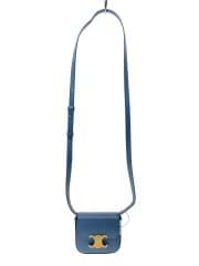 ミニクロード/ショルダーバッグ/PVC/BLU