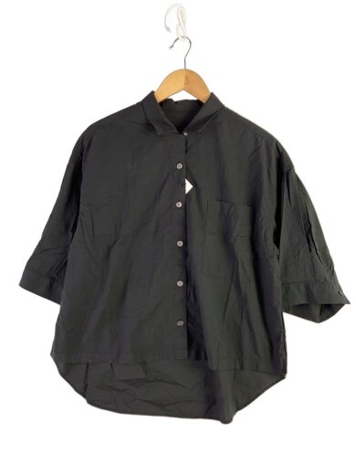 商品画像：半袖シャツ/--/コットン/BLK/903-70903797-X// 1