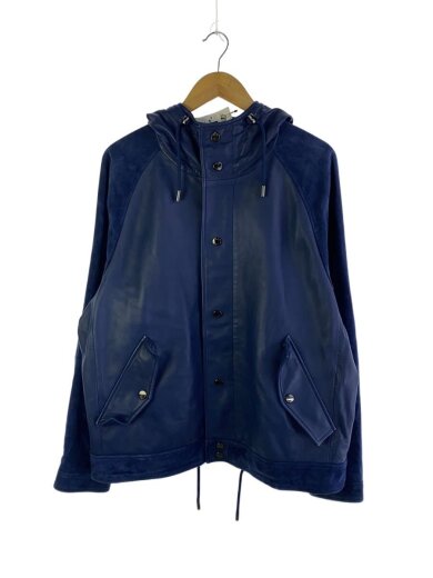 商品画像：レザージャケット・ブルゾン/52/羊革/BLU 1