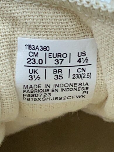 商品画像：ローカットスニーカー/23cm/WHT/キャンバス/1183A360 5