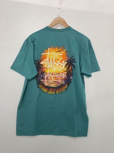 商品画像：SUNSET/Tシャツ/L/コットン/BLU/プリント 2