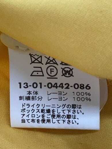 商品画像：半袖シャツ/M/レーヨン/YLW/13-01-0442-086// 4