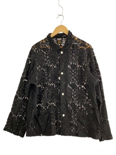 商品画像：長袖シャツ/M/コットン/BLK/SX283// 1