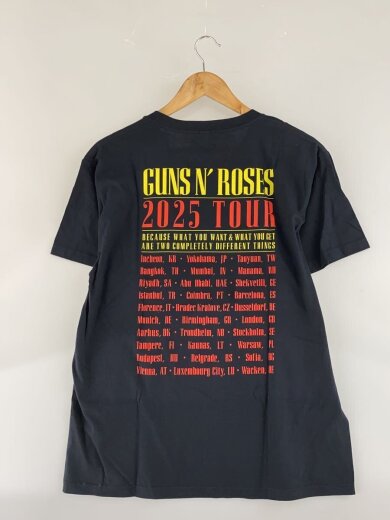 商品画像：GUNS N ROSES 2025 TOUR/Tシャツ/L/コットン/BLK// 2