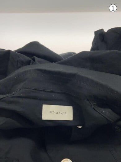 商品画像：Layered Vest Shirts inside/長袖シャツ/3/コットン/BLK/23aw-b-bl01// 7