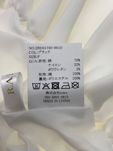 商品画像：ノースリーブブラウス/FREE/コットン/BLK/無地/ZRD01750-001D// 4