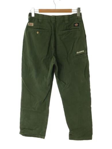 画像：X-LARGE101221031017/DICKIES/WORKPANTS/ダブルニー/ワークパンツ/31/コットン/グリーン2