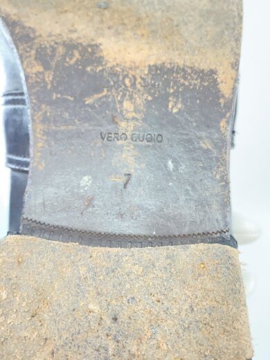 画像：HUGO BOSSローファー/ドレスシューズ/UK7/BLK/レザー/502557585