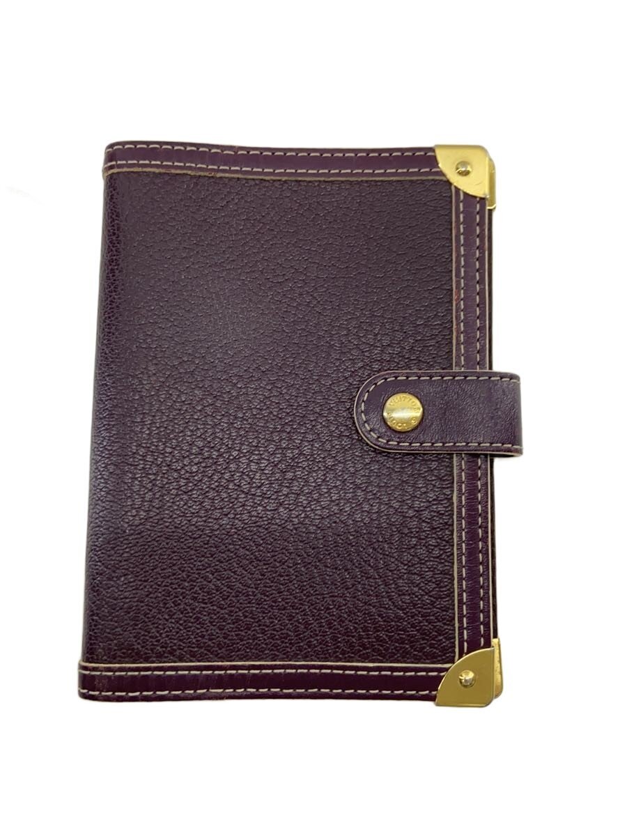 LOUIS VUITTON / 手帳カバー/レザー/PUP/無地/メンズ/R20889