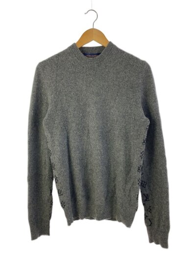 商品画像：モノグラムカシミヤクルーネックニットセーター/19AW/S/カシミア/GRY/HGN41WIXW// 1