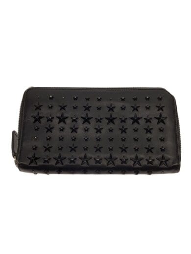 商品画像：長財布/レザー/BLK/メンズ/スタッズ塗装剥がれ有り 1