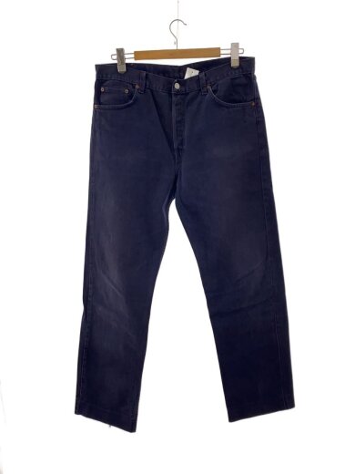 商品画像：ストレートパンツ/38/コットン/NVY/無地/501-0660 1