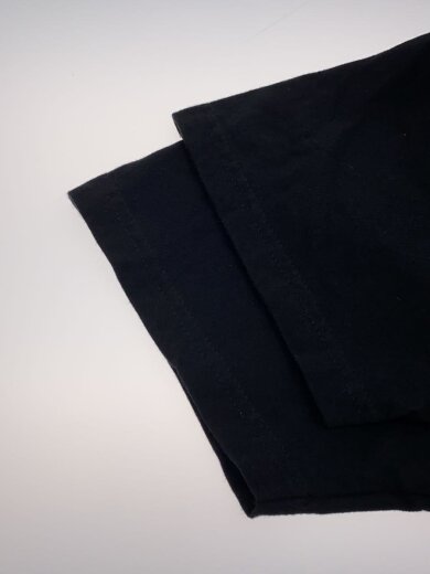 商品画像：Tシャツ/M/コットン/BLK/無地 4