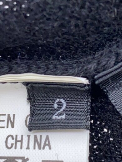 商品画像：長袖ワンピース/2/ウール/BLK/無地/YE-K07-186 4