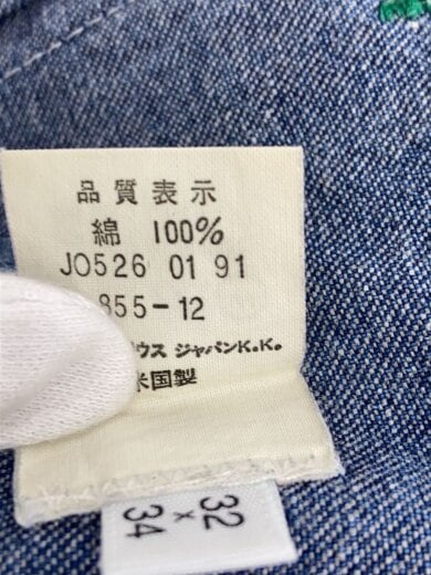 商品画像：オーバーオール/32/デニム/IDG/無地/JO526 6