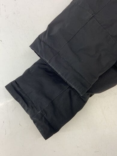 商品画像：ロングダウンジャケット/M/ポリエステル/BLK/無地/WWOU0429 5