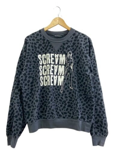 商品画像：スウェット/L/コットン/GRY/レオパード/06221CS01 1