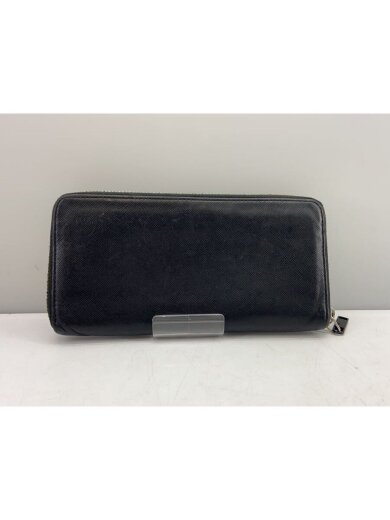 商品画像：長財布/レザー/BLK/メンズ 2