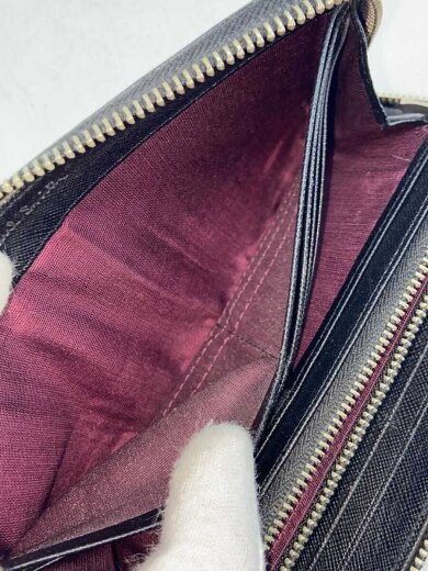 商品画像：長財布/レザー/BLK/メンズ 5