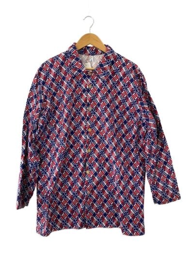 商品画像：長袖シャツ/L/--/総柄 1