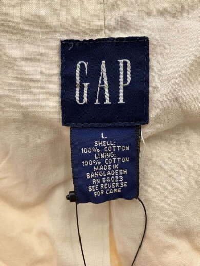 商品画像：ジャケット/L/コットン/WHT 3