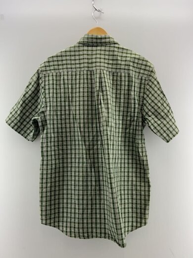 商品画像：半袖シャツ/S/コットン/GRN/ギンガムCK// 2
