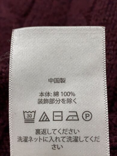 商品画像：ニット・セーター(厚手)/S/コットン/BRD// 4