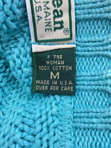 商品画像：ニット・セーター(厚手)/M/コットン 4