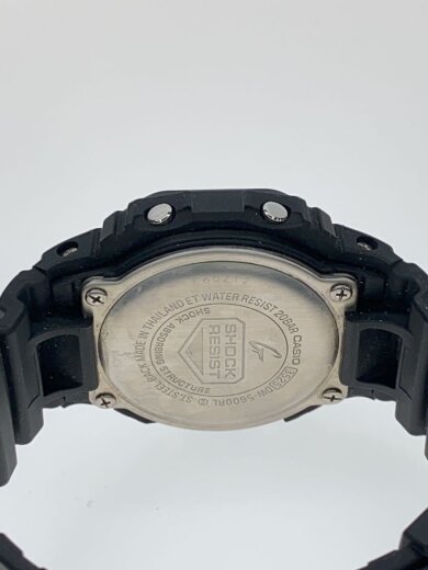 商品画像：腕時計/デジタル/ラバー/BLK/BLK/DW-5600RL 3