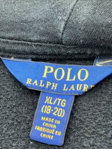 商品画像：90s/ジップパーカー/M/コットン/ブラック/無地// 3