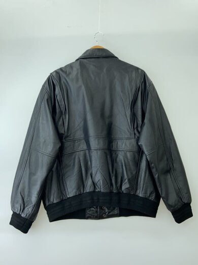 商品画像：レザージャケット・ブルゾン/L/レザー/BLK// 2