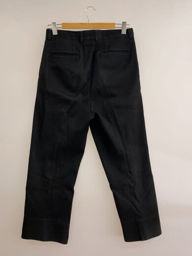 商品画像：コットンホップサックテイパードスラックス/スラックスパンツ/46/コットン/ブラック/無地 2