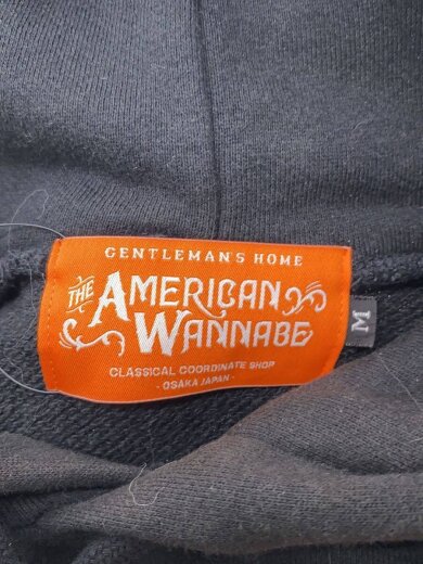 商品画像：AMERICAN WANNABE/パーカー/M/コットン/BLK 3