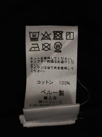 画像：WILLY CHAVARRIAウィリーキャバリエ/SS PANEL TEE FUCK HATE/Tシャツ/S/コットン/BLK3