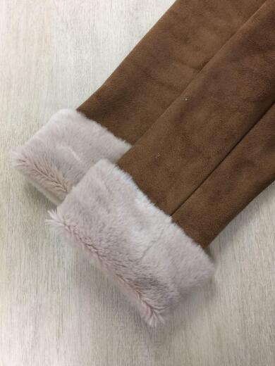 画像：ROSSO URBAN RESEARCHフード付フェイクムートンコート/FREE/ポリエステル/BRW/8-C13A urp0025