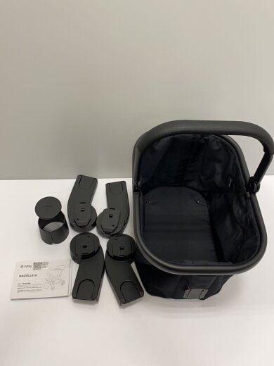 商品画像：ベビーカー/バギー/BLK/ハイシート 7