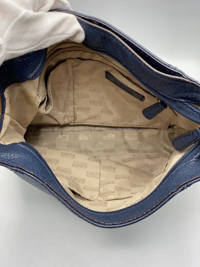 商品画像：ショルダーバッグ/レザー/BLU/無地/EY-1510 6