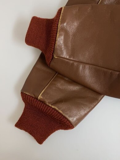 商品画像：レザージャケット・ブルゾン/40/レザー/BRW/無地/TYPEA-2 6