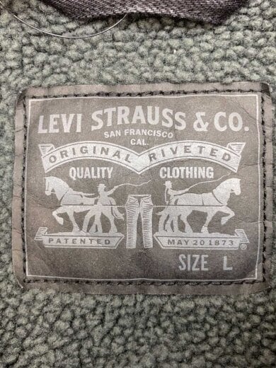 商品画像：Gジャン/L/コットン/BLK/無地/PC9-16365-0054 3