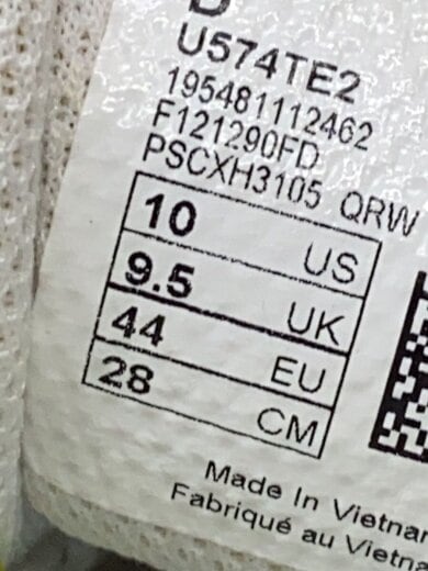 商品画像：U574/ホワイト/28cm/WHT 5