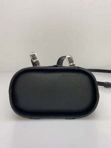 商品画像：ショルダーバッグ/レザー/BLK/無地/TZ241-AG969// 4