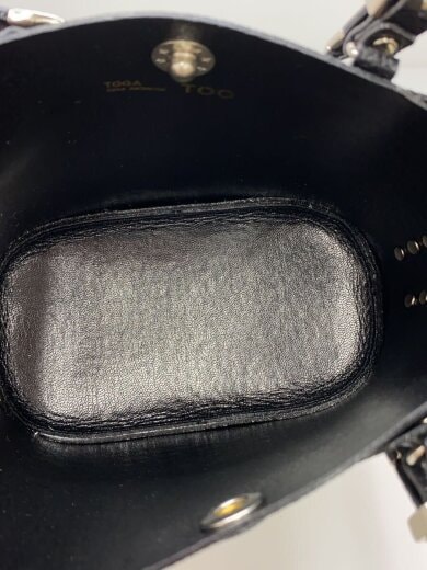 商品画像：ショルダーバッグ/レザー/BLK/無地/TZ241-AG969// 6