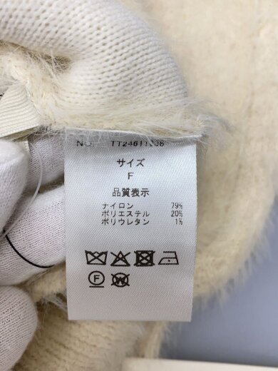 商品画像：ニット・セーター(厚手)/FREE/ナイロン/CRM/無地/TT24611238// 4