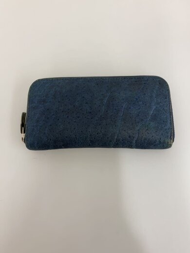 商品画像：長財布/レザー/BLU/無地/メンズ// 1