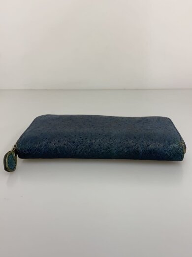 商品画像：長財布/レザー/BLU/無地/メンズ// 4