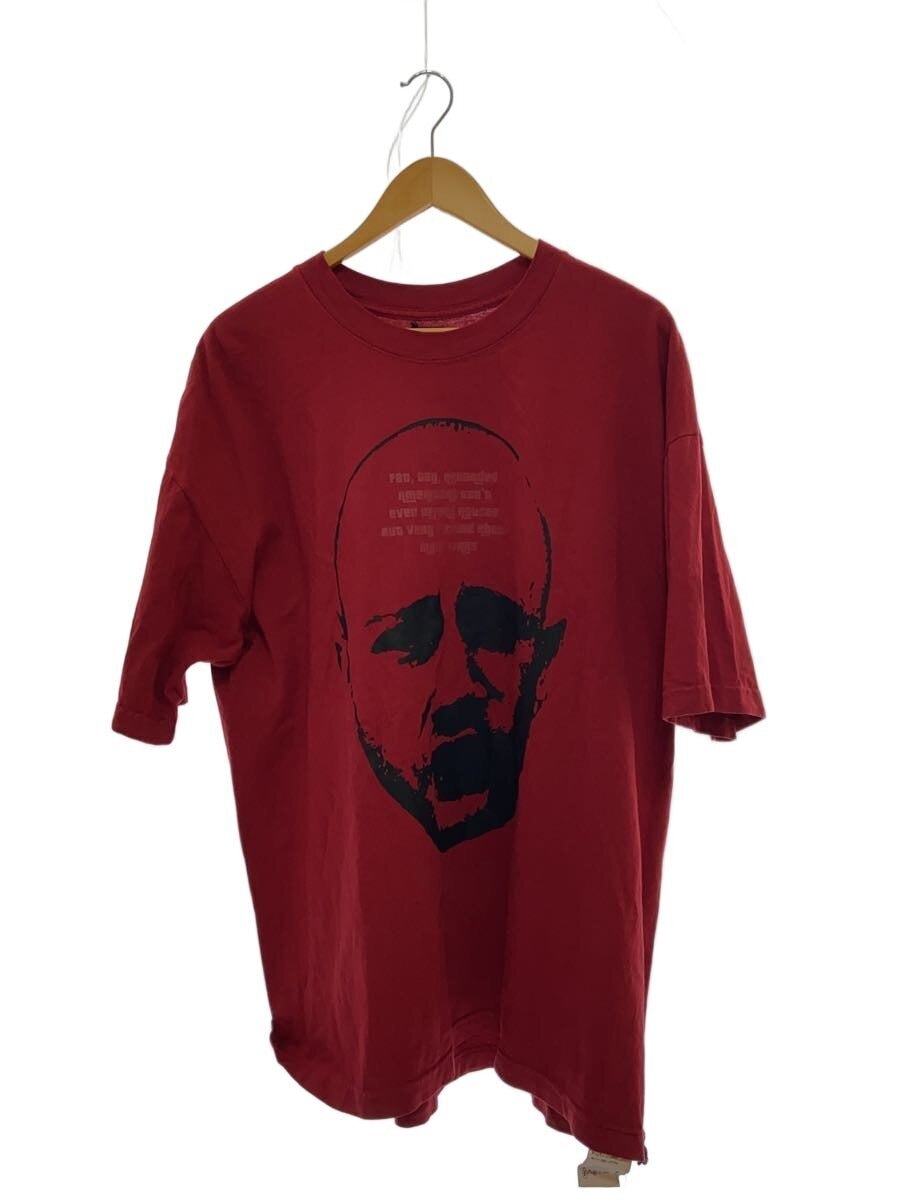 LES SIX / Tシャツ/--/コットン/RED/プリント/fyrtiotva-8-AA